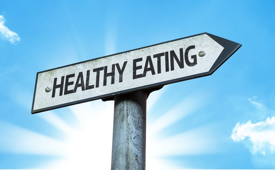 Healthy Eating sign with a beautiful day.jpeg